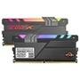 Memória RAM Geil EVO X II RGB, 16GB (2x8GB), 3200MHz, DDR4, CL16, Preto - GAEXSY416GB3200C16ADC