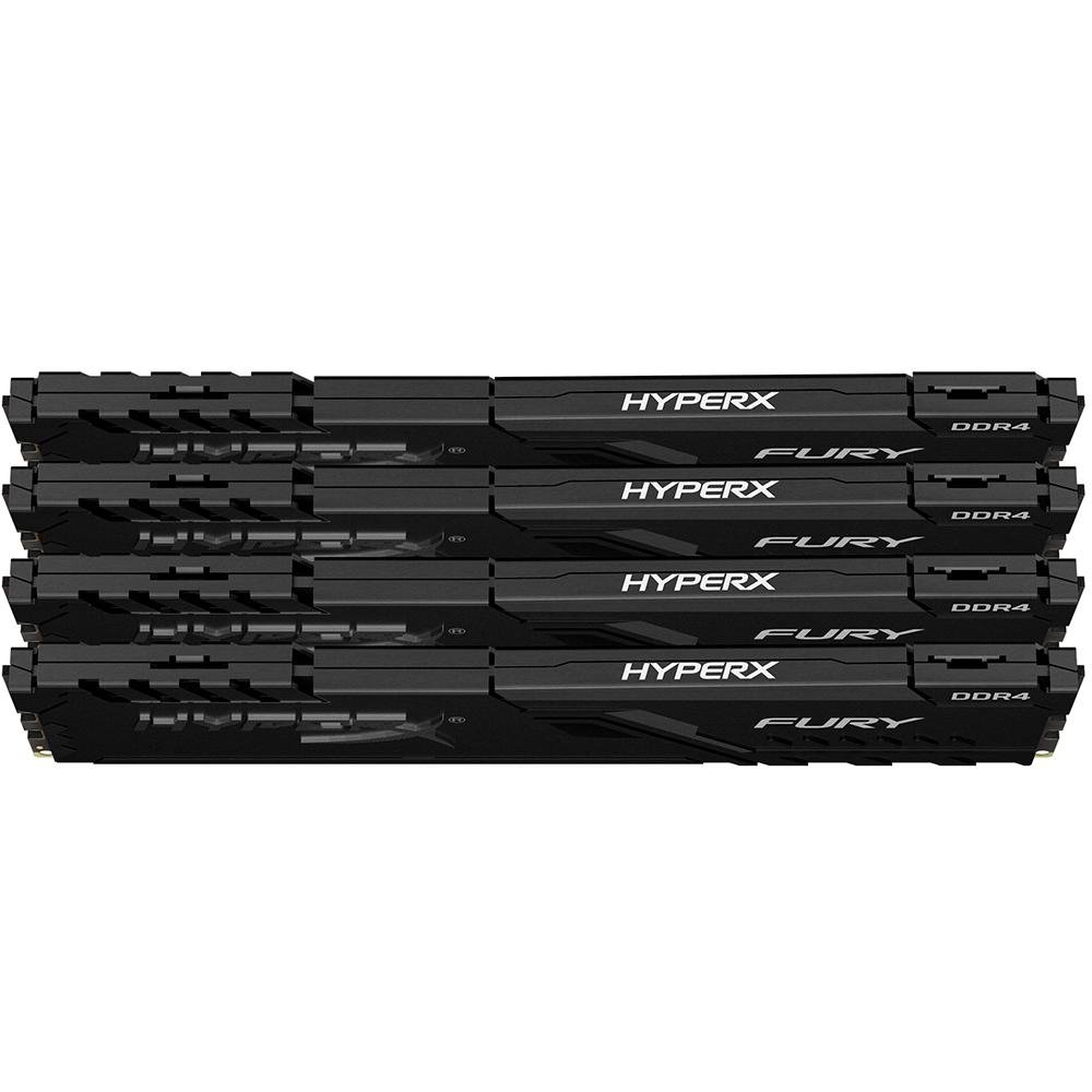 Memória HyperX Fury, 32GB (4x8GB), Preto