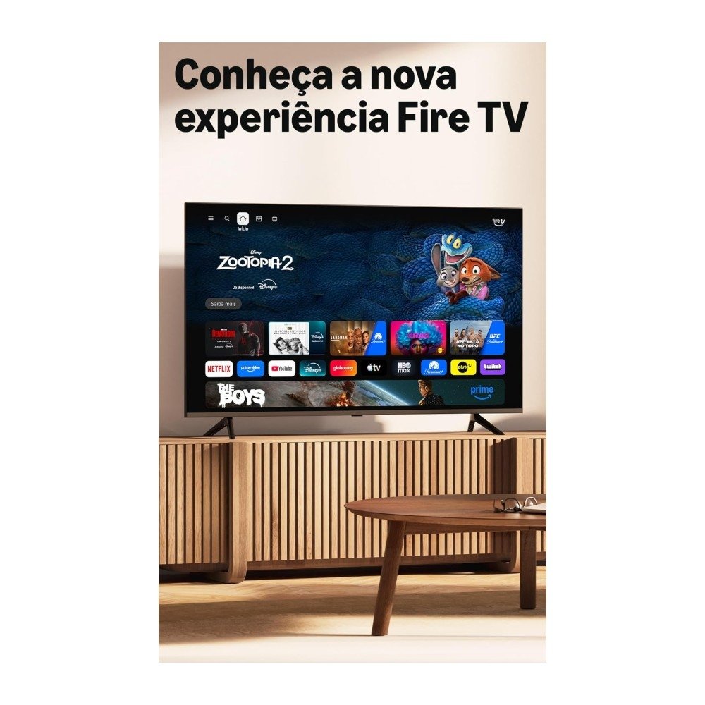 Smart Streaming Amazon Fire TV Stick HD 2ª Geração, Full HD, Wi-Fi, Bluetooth, Comando de Voz Alexa, Preto - B0DVK166SV Smart Streaming Amazon Fire TV Stick HD 2ª Geração, Full HD, Wi-Fi, Bluetooth, Comando de Voz Alexa, Preto - B0DVK166SV