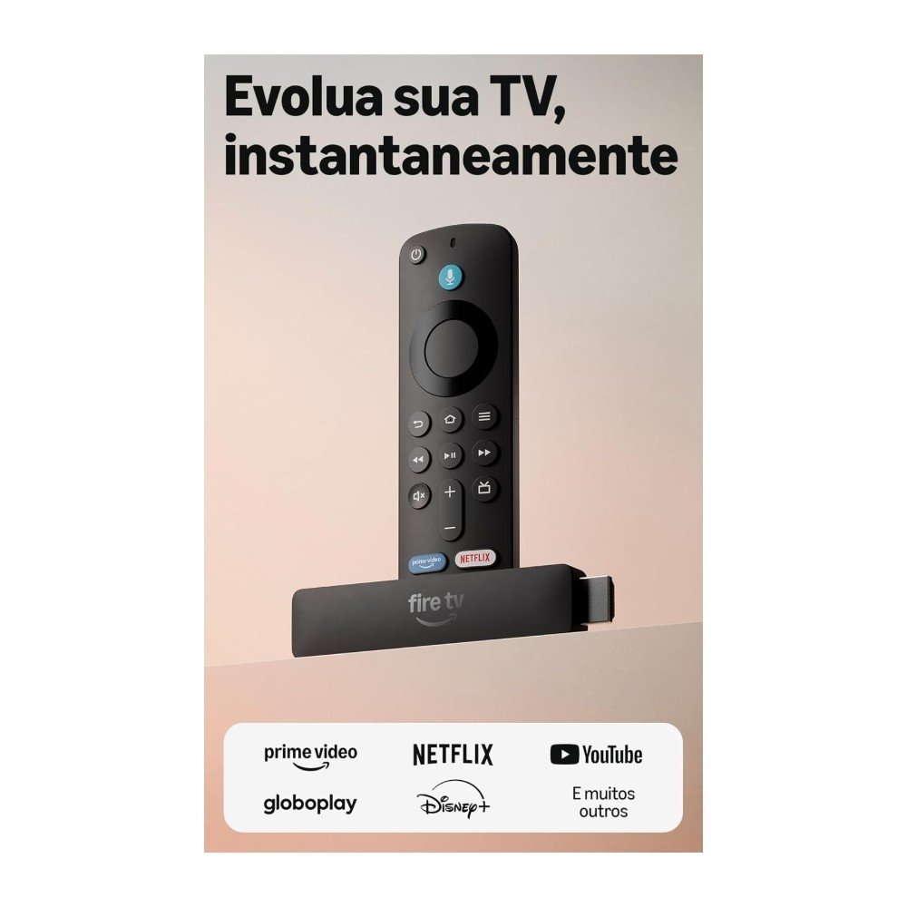 Fire TV Stick HD 2ª Geração Wi-Fi 6