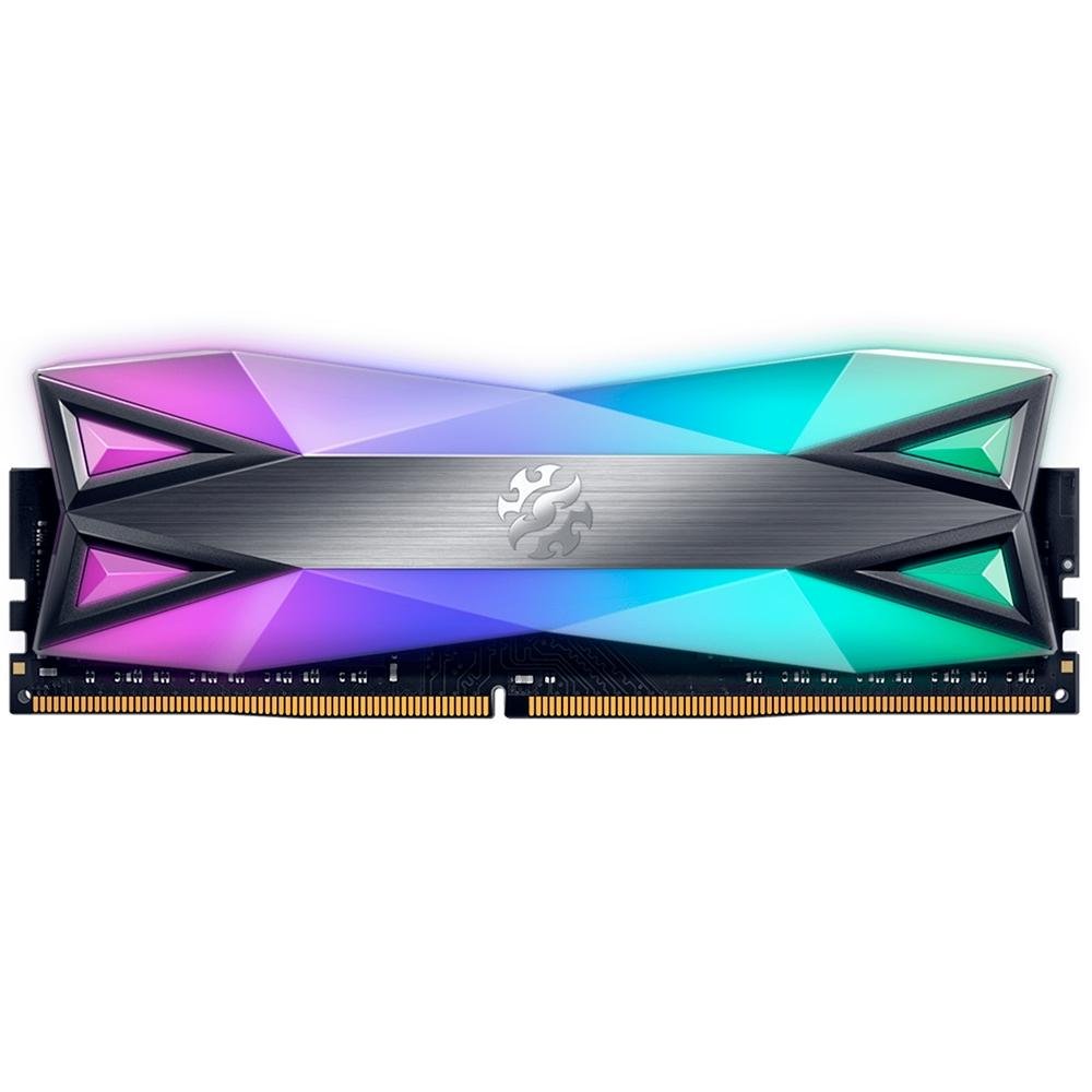 DDR4 3200 8GBx2枚 XPG SPECTRIX D60G Memória XPG Spectrix D60G RGB, 16GB (2x8GB), 3200MHz, DDR4, CL16