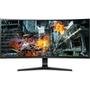 Monitor Gamer LG 34' IPS, Curvo Ultra Wide, 144 Hz, Full HD, 1ms, FreeSync, HDR 10, 99% sRGB, HDMI/DisplayPort, Ajuste de Altura - 34GL750