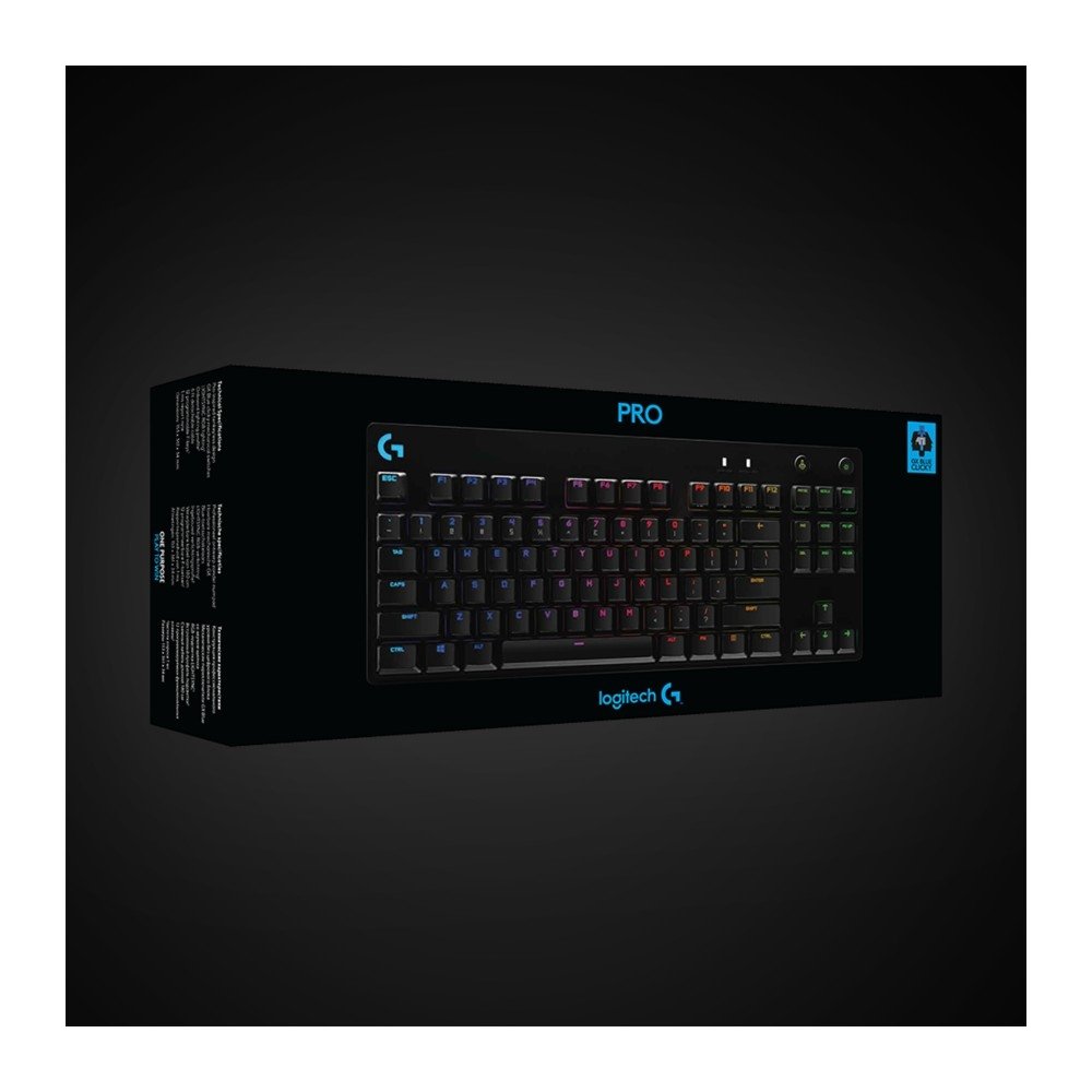 Teclado Logitech G PRO GX Blue Clicky | KaBuM!