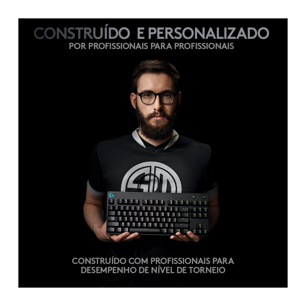 Teclado Logitech G PRO GX Blue Clicky | KaBuM!