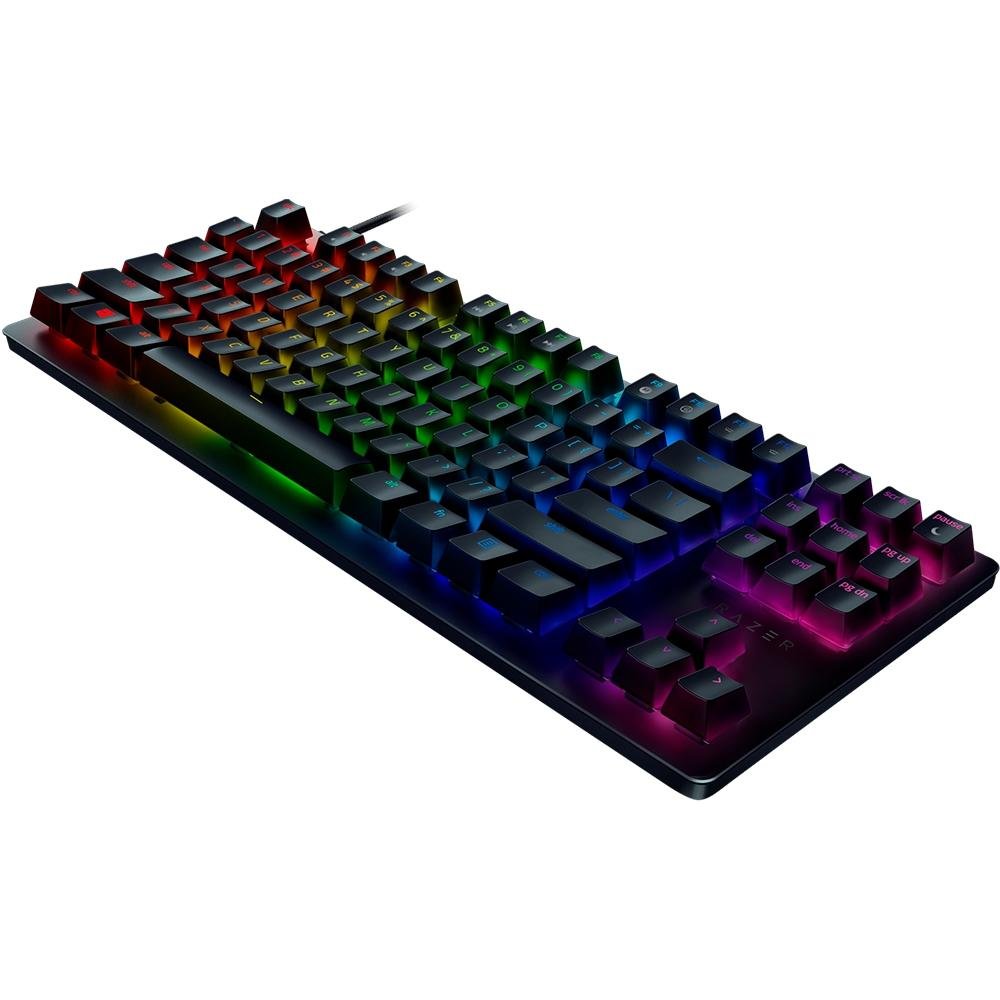 Teclado Óptico-Mecânico Gamer Razer RGB | KaBuM!
