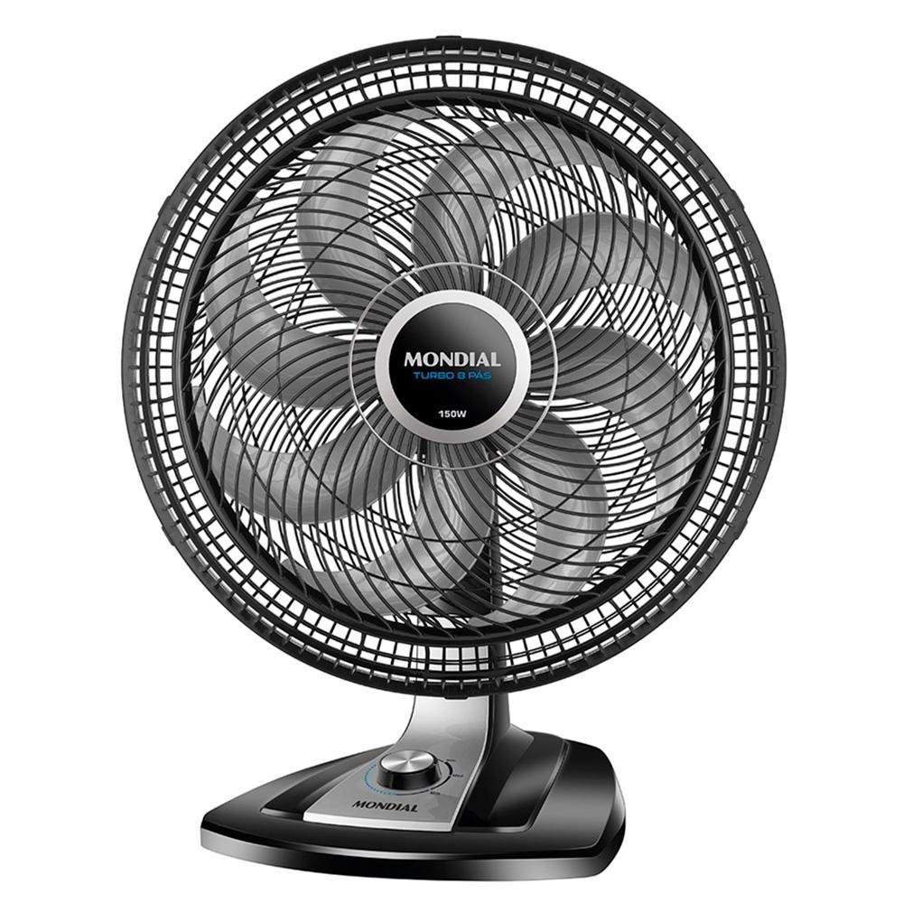 Ventilador de Mesa Mondial Turbo 8 Pás, 50 cm, 3 Velocidades, 110V - VTX-50-8P Ventilador de Mesa Mondial Turbo 8 Pás, 50 cm, 3 Velocidades, 110V - VTX-50-8P