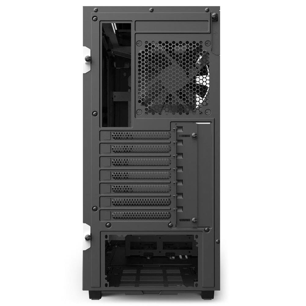 Gabinete Gamer NZXT H510, Mid Tower, com FAN, Lateral em Vidro, Branco - CA-H510B-W1 Gabinete Gamer NZXT H510, Mid Tower, com FAN, Lateral em Vidro, Branco - CA-H510B-W1