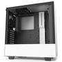 Gabinete Gamer NZXT H510, Mid Tower, com FAN, Lateral em Vidro, Branco - CA-H510B-W1