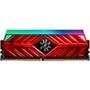 Memória RAM XPG Spectrix D41 RGB, 8GB, 2666MHz, DDR4, CL16, Vermelho - AX4U266638G16-SR41