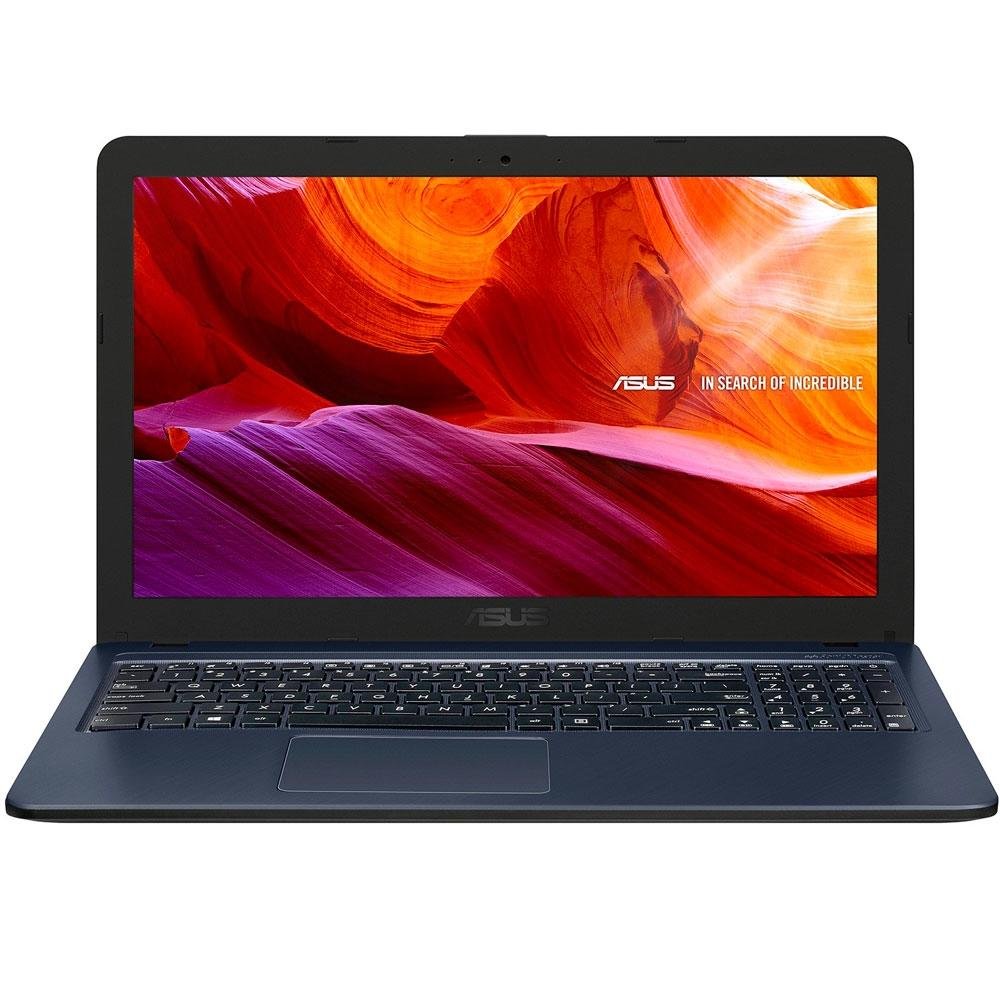 Notebook Asus X543, Intel Core i3-7020U, 4GB, 1TB, Windows 10, 15.5´, Cinza Escuro - X543UA-GO2762T Notebook Asus X543, Intel Core i3-7020U, 4GB, 1TB, Windows 10, 15.5´, Cinza Escuro - X543UA-GO2762T