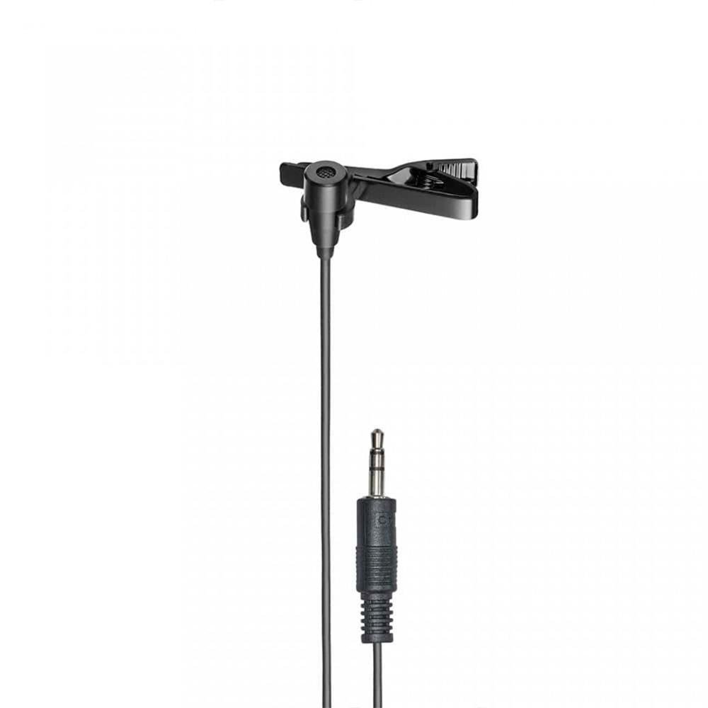 Microfone de Lapela Audio-Technica Omnidirecional Condensador, P2 - ATR3350XIS Microfone de Lapela Audio-Technica Omnidirecional Condensador, P2 - ATR3350XIS