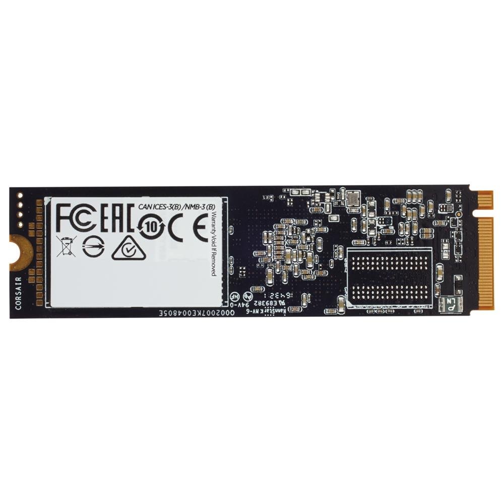 SSD Corsair Force Series MP510, 480GB, M.2 Leitura: 3480MB/s, Gravação: 2000MB/s, Preto - CSSD-F480 GBMP510B SSD Corsair Force Series MP510, 480GB, M.2 Leitura: 3480MB/s, Gravação: 2000MB/s, Preto - CSSD-F480 GBMP510B