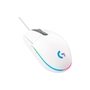 Mouse Gamer Logitech G203 LIGHTSYNC RGB, Efeito de Ondas de Cores, 6 Botões Programáveis e Até 8.000 DPI, Branco - 910-005794