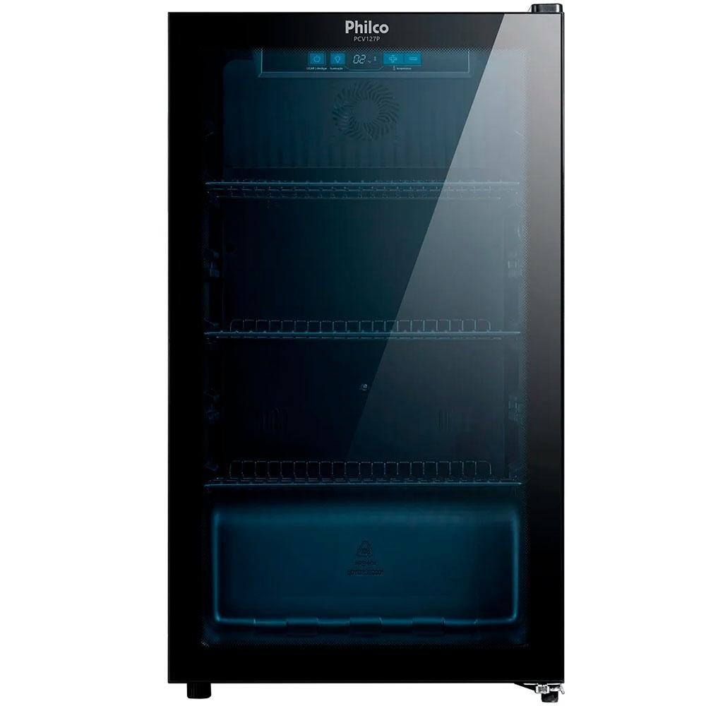 Cervejeira Philco PCV127P, 96 Litros, 110V, Preto - 56451055 Cervejeira Philco PCV127P, 96 Litros, 110V, Preto - 56451055