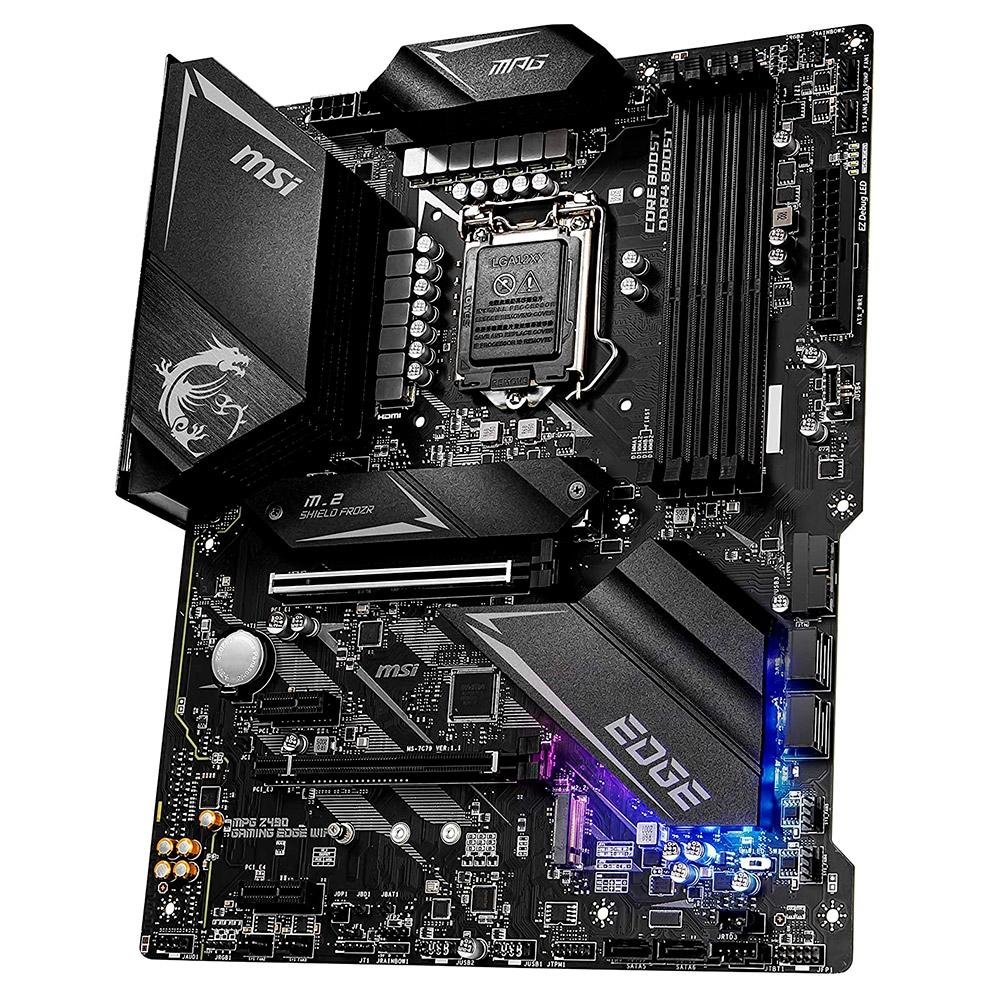 Placa Mãe MSI MPG Z490 GAMING EDGE Wi-Fi | KaBuM!