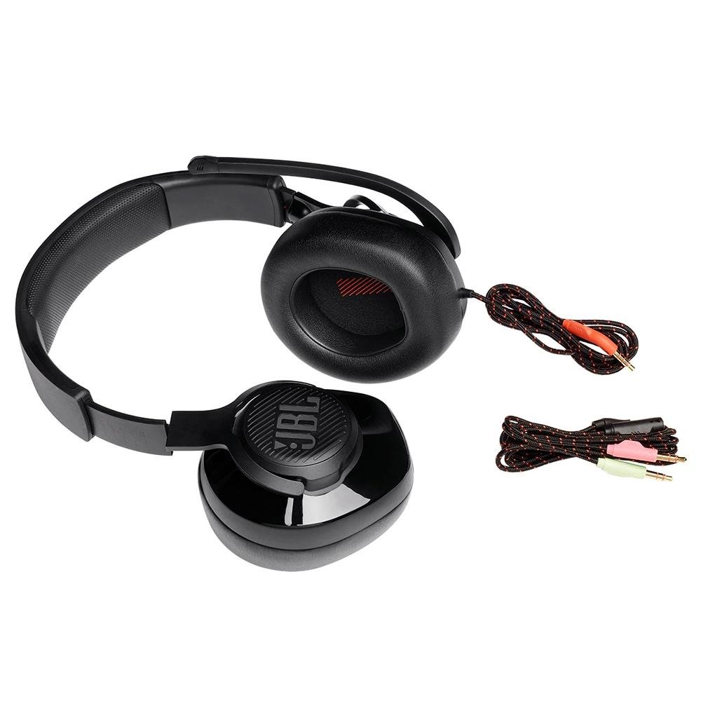 Headset Gamer JBL Quantum 200, Drivers 50mm, Preto - 28913167 Headset Gamer JBL Quantum 200, Drivers 50mm, Preto - 28913167