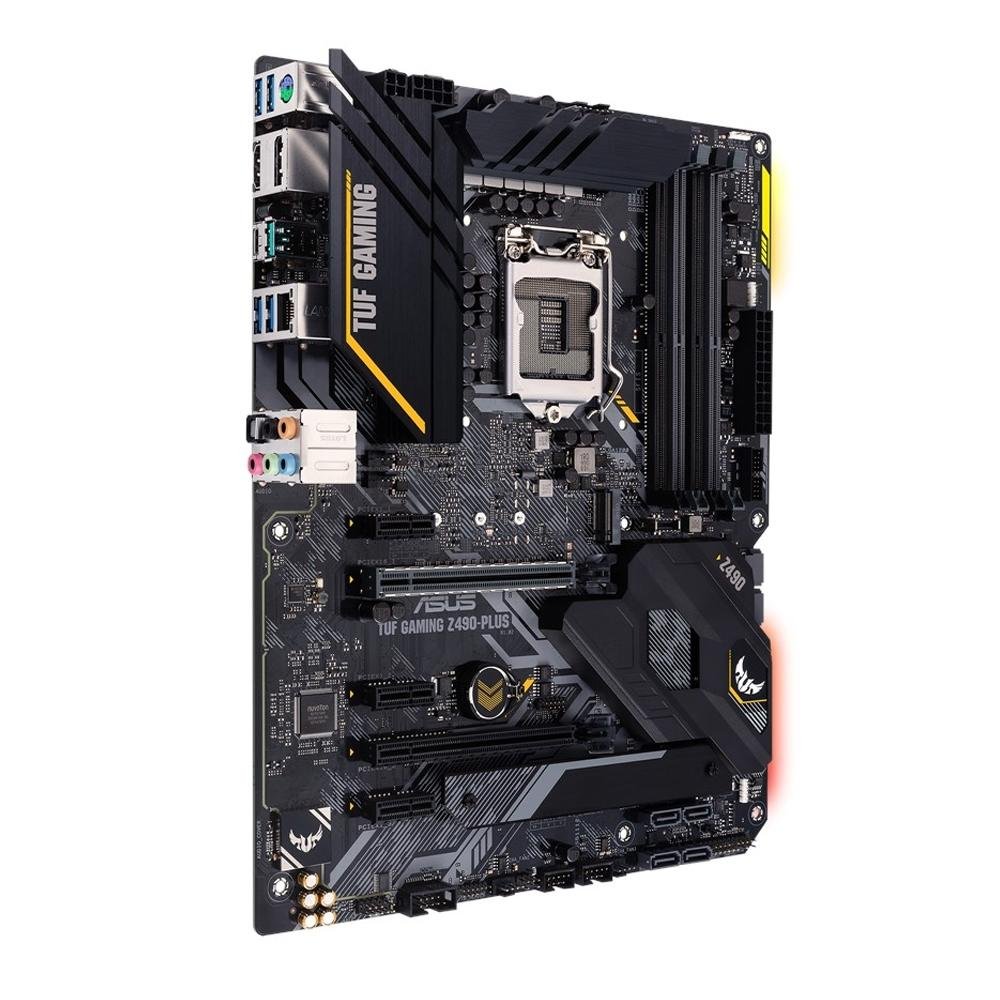 Placa Mãe Asus TUF Gaming Z490-Plus, Intel LGA 1200, ATX, DDR4
