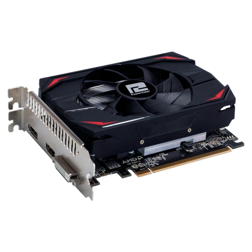Placa de Vídeo PowerColor AMD Radeon RX 550, 2GB, DDR5 - AXRX 550 2GB64BD5-DH Placa de Vídeo PowerColor AMD Radeon RX 550, 2GB, DDR5 - AXRX 550 2GB64BD5-DH
