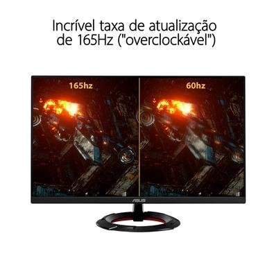 Monitor Gamer Asus 23.8´, DP, 165Hz 1ms | KaBuM!