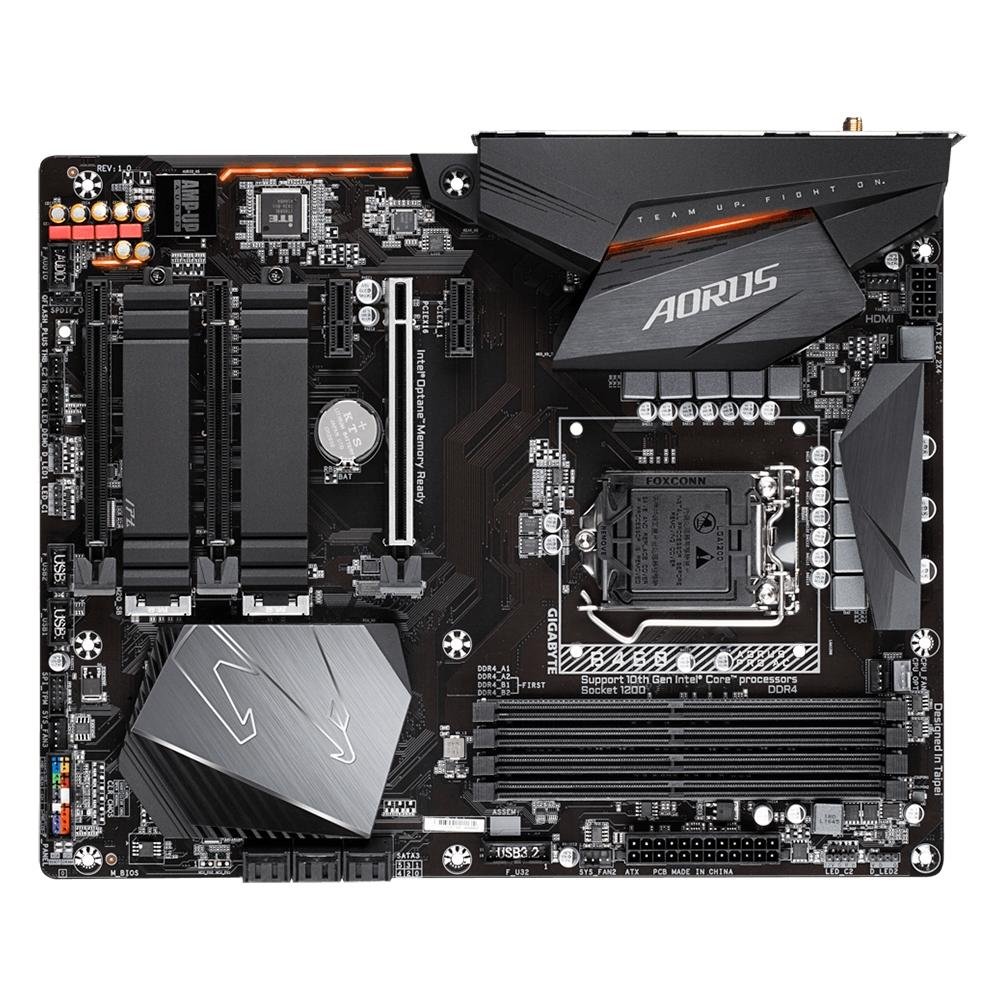 Placa-Mãe Gigabyte B460 Aorus Pro AC, Intel LGA1200, ATX, DDR4, Preto - B460 AORUS PRO AC