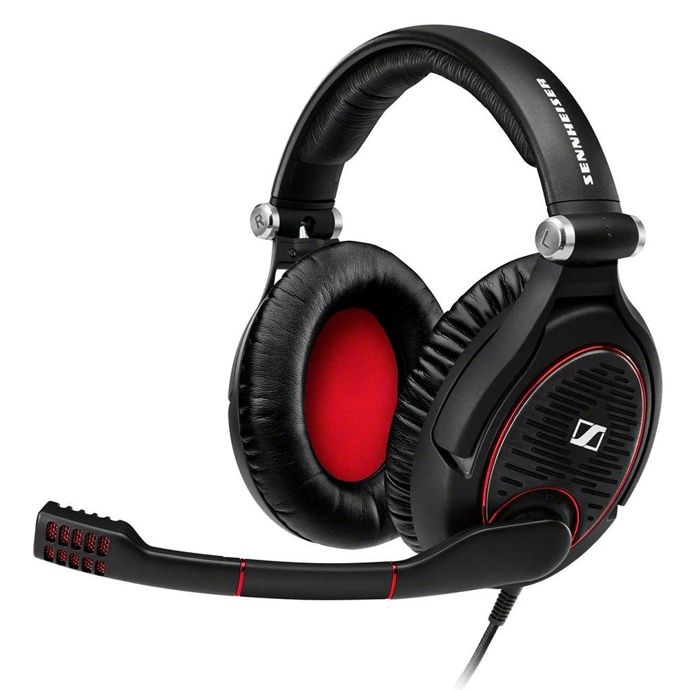 ゼンハイザー SENNHEISER GAME ZERO Headset Gamer Epos Sennheiser Game Zero, Preto e Vermelho