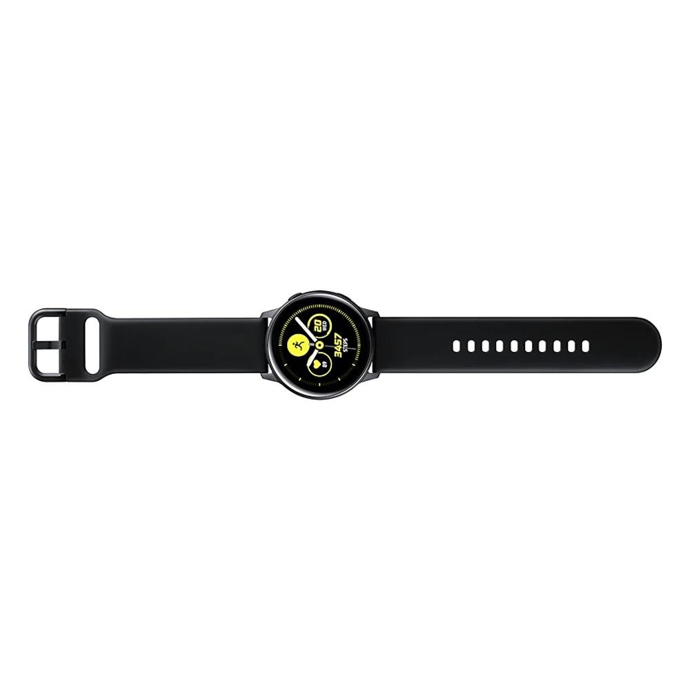 Smartwatch Samsung Galaxy Watch Active, Wi-Fi, Touchscreen, Monitor Cardíaco, Preto - SM-R500NZKPZTO Smartwatch Samsung Galaxy Watch Active, Wi-Fi, Touchscreen, Monitor Cardíaco, Preto - SM-R500NZKPZTO