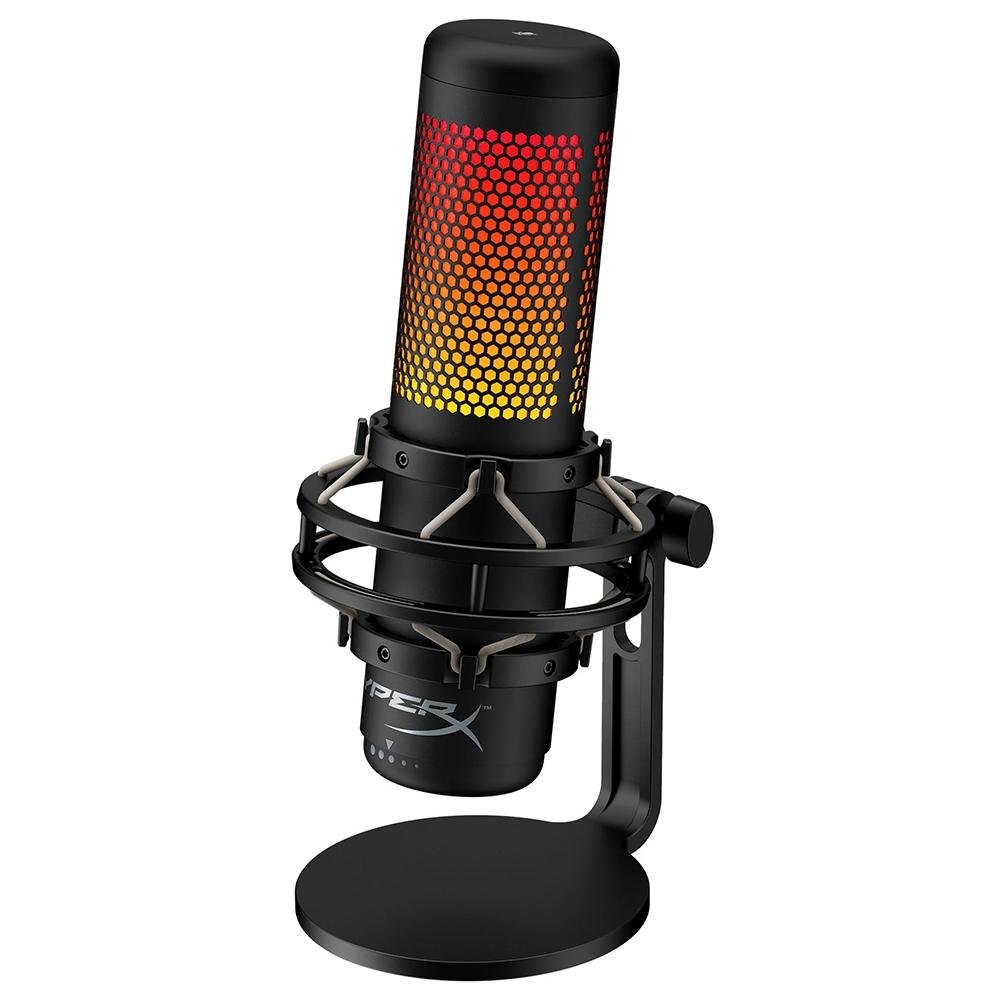 HyperX QuadCast S ブラック Microfone Gamer HyperX QuadCast S para PC | KaBuM!