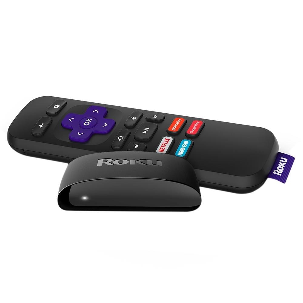 Roku Express Dispositivo Streaming Player, Full HD, Conversor Smart TV, com Controle Remoto - 3960BR-SG