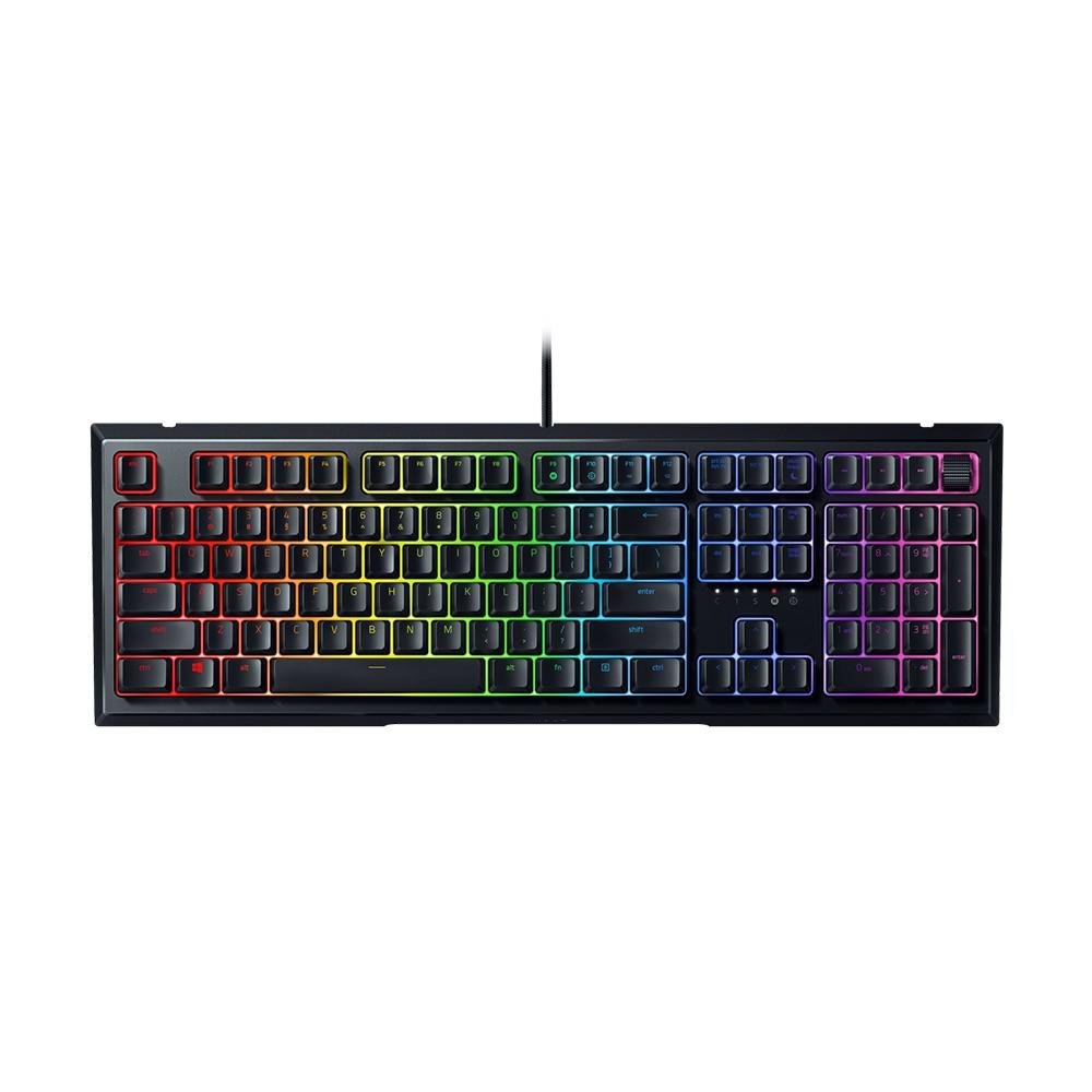 Teclado Gamer Razer Ornata V2, Chroma, Razer Hybrid Mecha-Membrane
