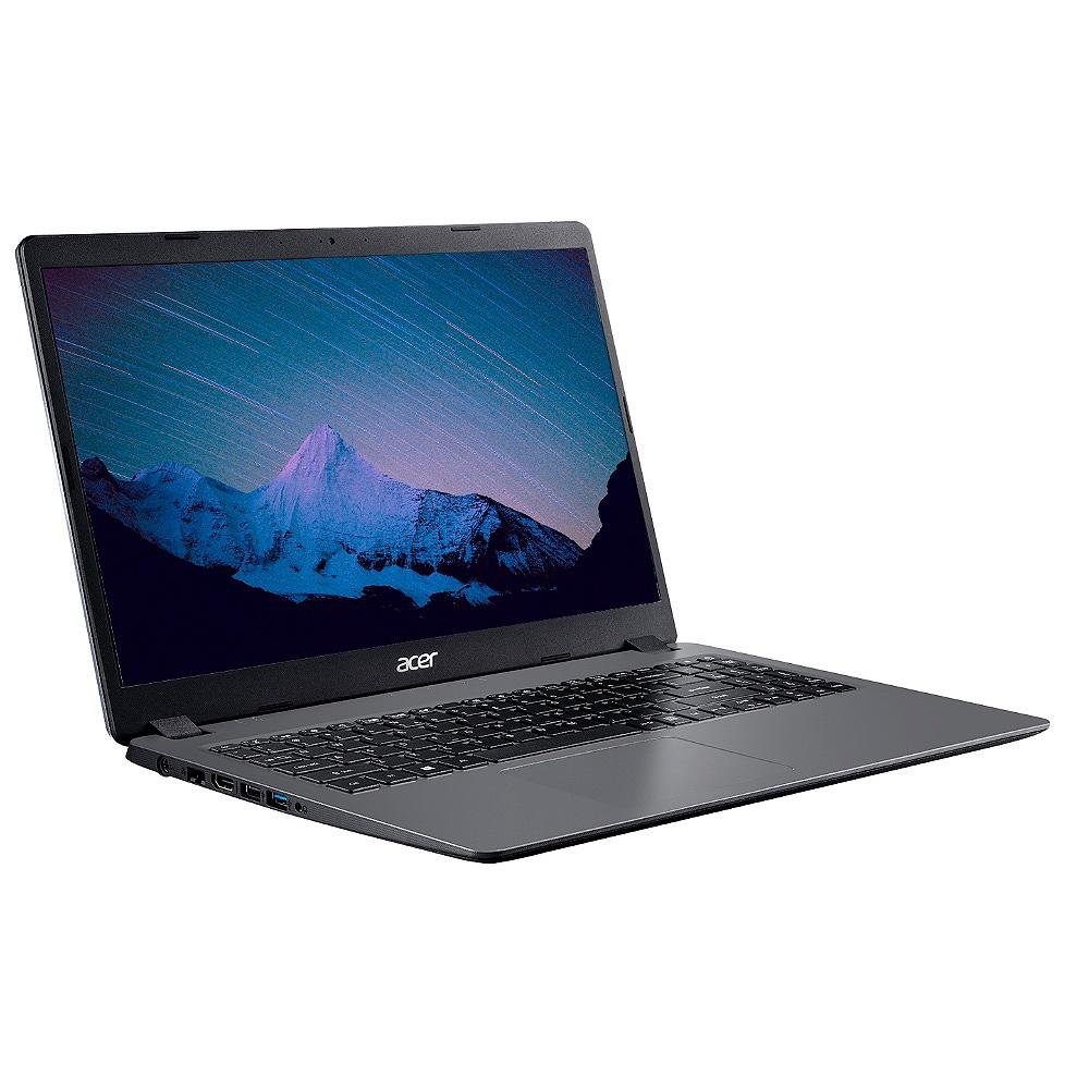 Notebook Acer Aspire 3 Intel Core i3-1005G1, 4GB RAM, HDD 1TB, 15.6" HD, UHD Graphics, Windows 10 Home, Cinza - A315-56-36Z1 Notebook Acer Aspire 3 Intel Core i3-1005G1, 4GB RAM, HDD 1TB, 15.6" HD, UHD Graphics, Windows 10 Home, Cinza - A315-56-36Z1