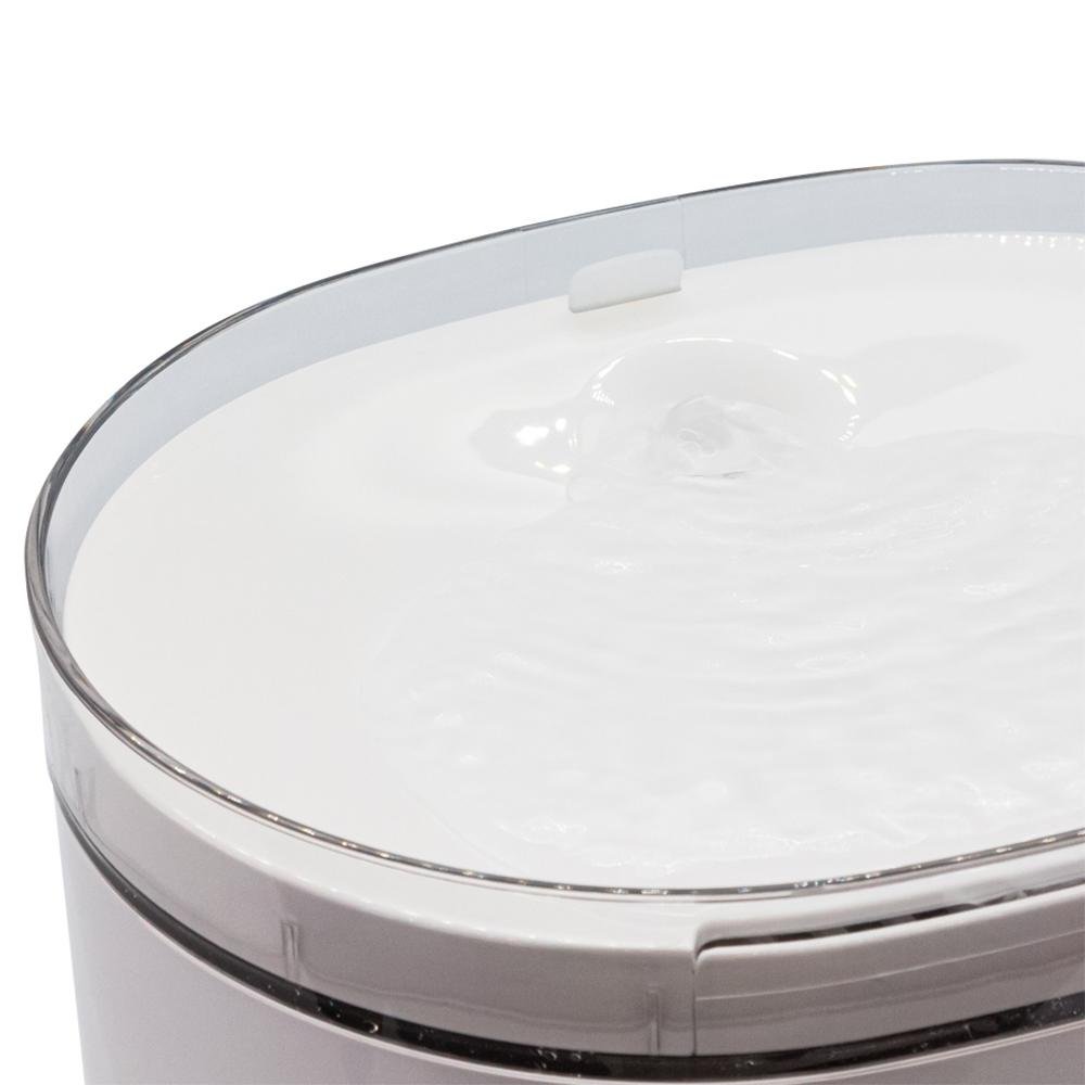 Bebedouro Pet Automático KaBuM! Smart 500, Branco, Para Gatos e Cachorros, 2,5 litros, Wifi - KBSN001