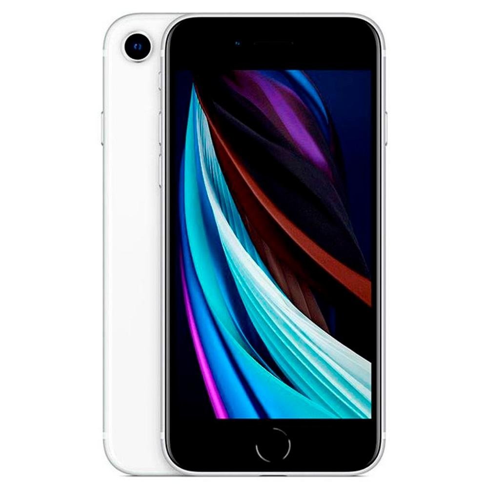 iPhone SE Apple 128GB Branco, 4G, Tela de 4.7, Câmera Traseira