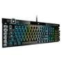 Teclado Óptico-Mecânico Gamer Corsair K100 RGB, Switch OPX, US - CH-912A01A-NA