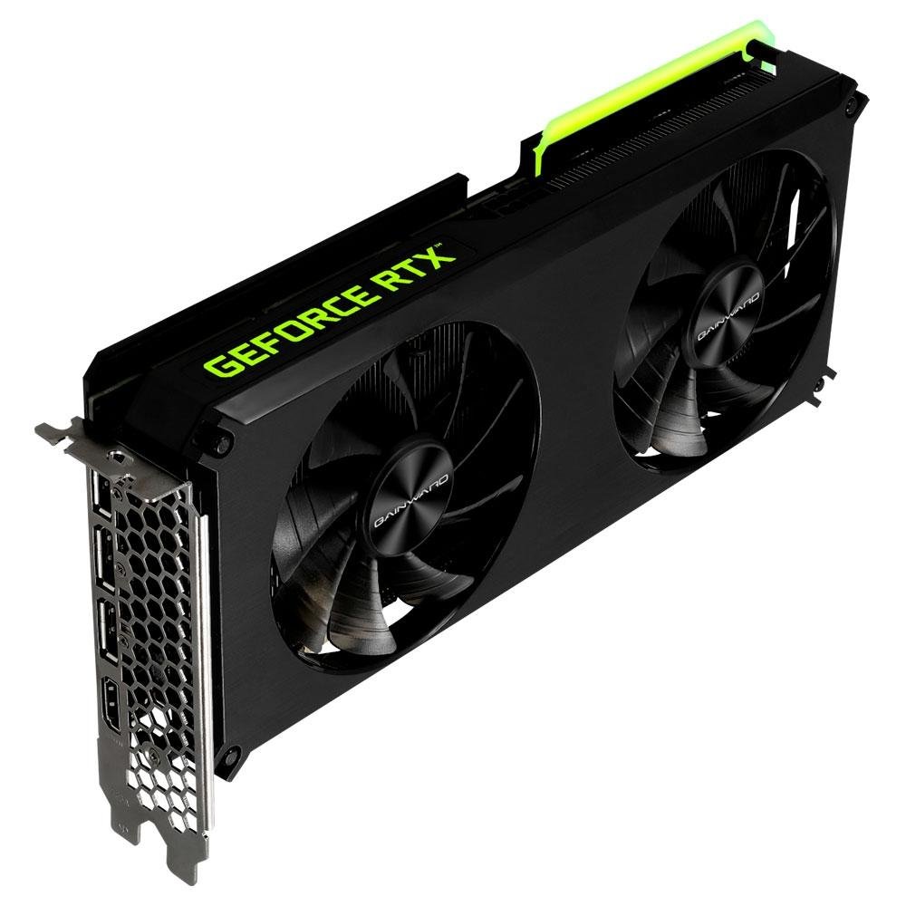グラフィックボード・グラボ・ビデオカード Gainward GeForce RTX 3060 Ti Ghost Placa de Vídeo RTX 3060 Ti Ghost Gainward, 8GB GDDR6, 256 Bits