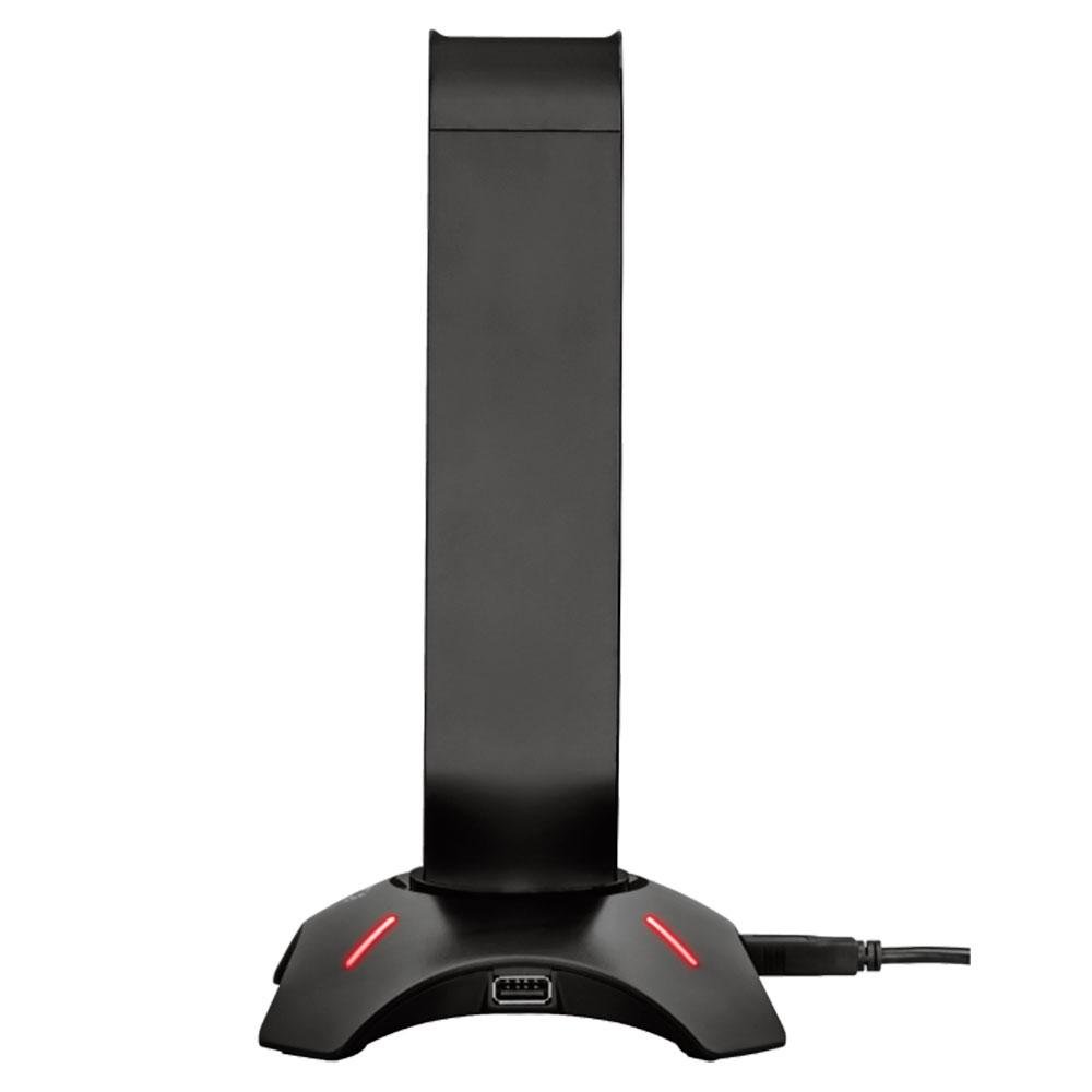 Suporte para Headset Gamer GXTrust GXT 265 Cintar, RGB, 2 Portas USB - 23647 Suporte para Headset Gamer GXTrust GXT 265 Cintar, RGB, 2 Portas USB - 23647