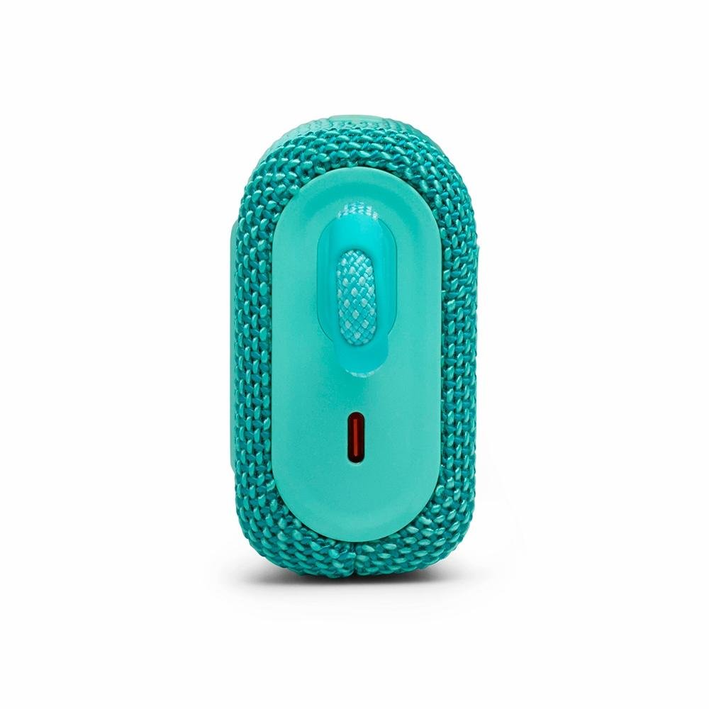 Caixa de Som JBL GO3, Bluetooth, 4,2W RMS, À Prova d'Agua e Poeira, TEAL - JBLGO3TEAL Caixa de Som JBL GO3, Bluetooth, 4,2W RMS, À Prova d'Agua e Poeira, TEAL - JBLGO3TEAL