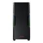 Gabinete Gamer XPG Starker, Com Fonte 600W Bronze, Mid Tower, 2x FANs, Lateral em Vidro Temperado, Preto - STARKERCP-BKCUS
