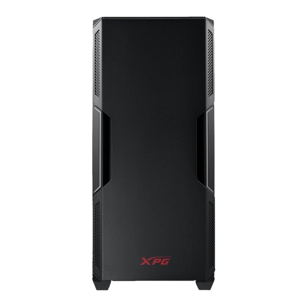 Gabinete Gamer XPG Starker, Com Fonte 600W Bronze, Mid Tower, 2x FANs, Lateral em Vidro Temperado, Preto - STARKERCP-BKCUS Gabinete Gamer XPG Starker, Com Fonte 600W Bronze, Mid Tower, 2x FANs, Lateral em Vidro Temperado, Preto - STARKERCP-BKCUS