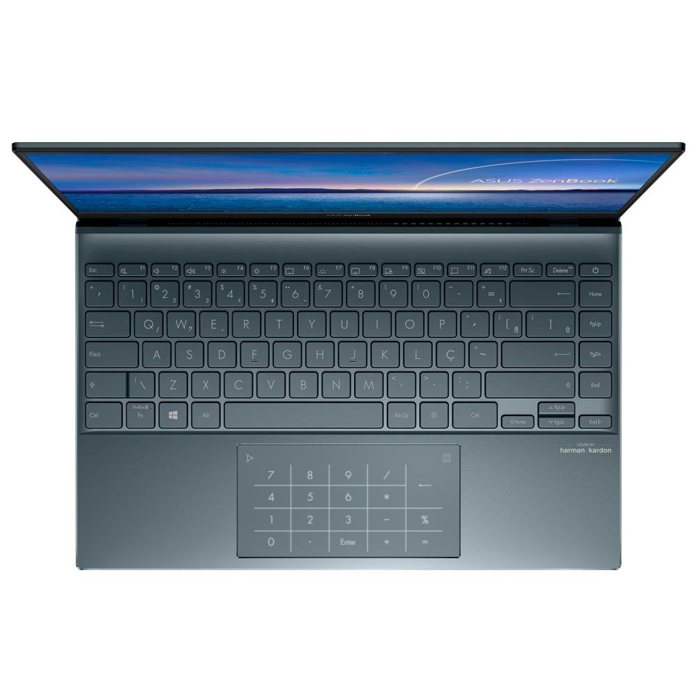 ASUS ZenBook 14 i5-8250U メモリ8GB SSD256GB Notebook Zenbook 14 Asus, Processador Intel Core i7, 8GB de