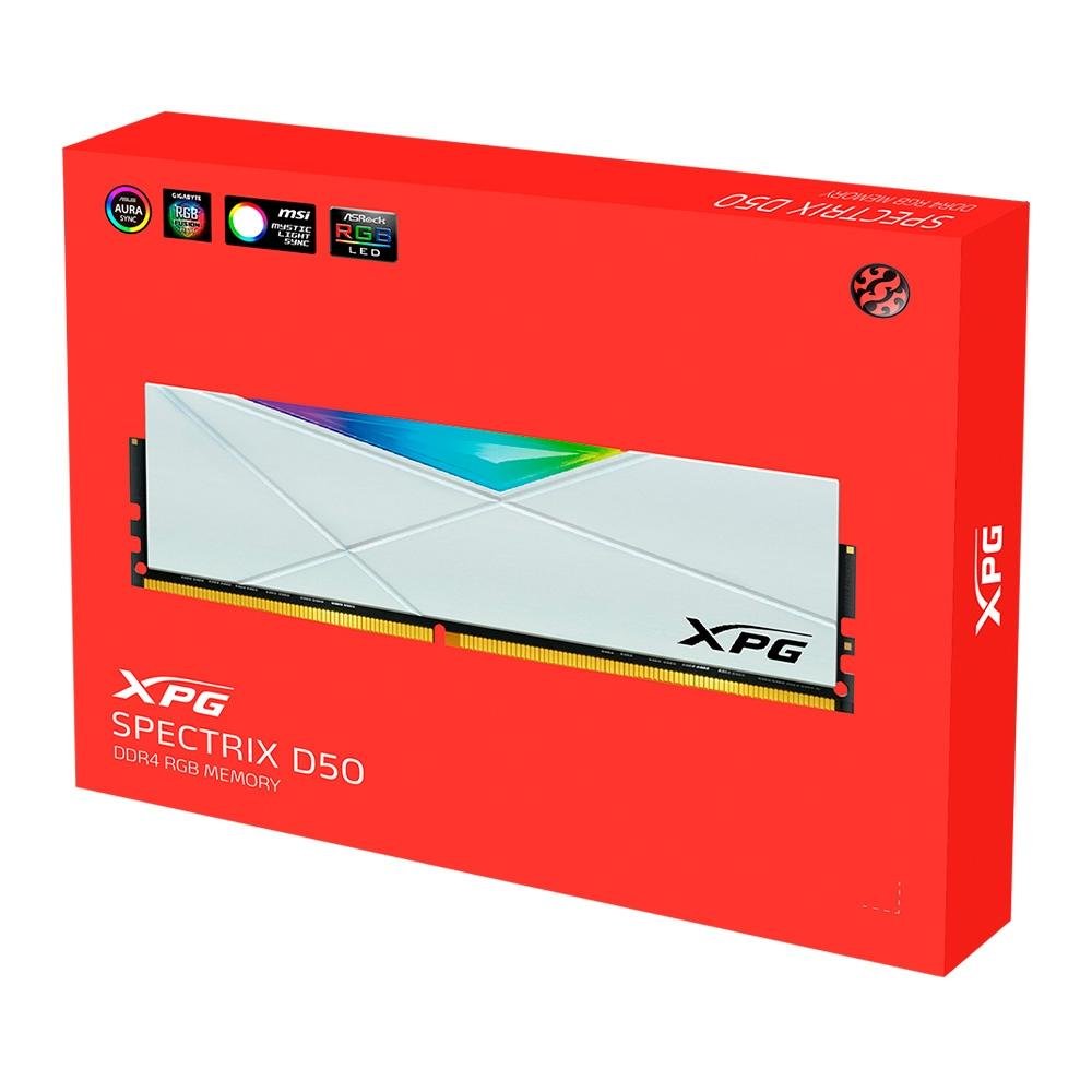 Memória XPG Spectrix D50 RGB, 16GB | KaBuM!