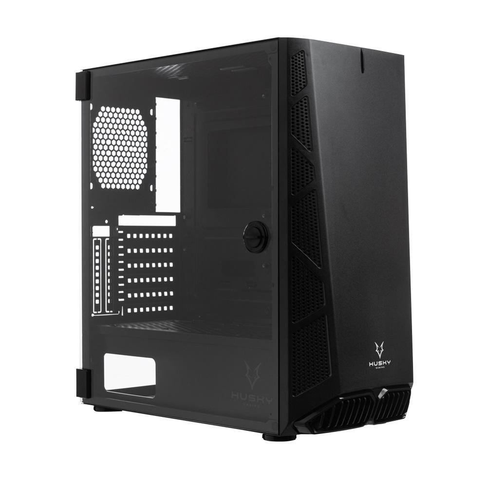 Gabinete Gamer Husky Gaming Snow 500, Mid Tower, Porta Lateral em Vidro Temperado, Preto - HGMC009 Gabinete Gamer Husky Gaming Snow 500, Mid Tower, Porta Lateral em Vidro Temperado, Preto - HGMC009