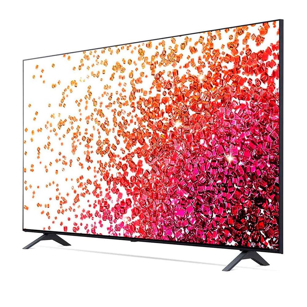 Smart TV LG 50 Polegadas 4K NanoCell, 3 HDMI, 2 USB, Inteligência Artificial, ThinQAI Smart Magic, Google Alexa - 50NANO75SPA Smart TV LG 50 Polegadas 4K NanoCell, 3 HDMI, 2 USB, Inteligência Artificial, ThinQAI Smart Magic, Google Alexa - 50NANO75SPA