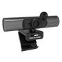 Webcam Multi Ultra HD 2K, USB, Foco Automático e Microfone com Cancelamento de Ruído, Preto - WC053