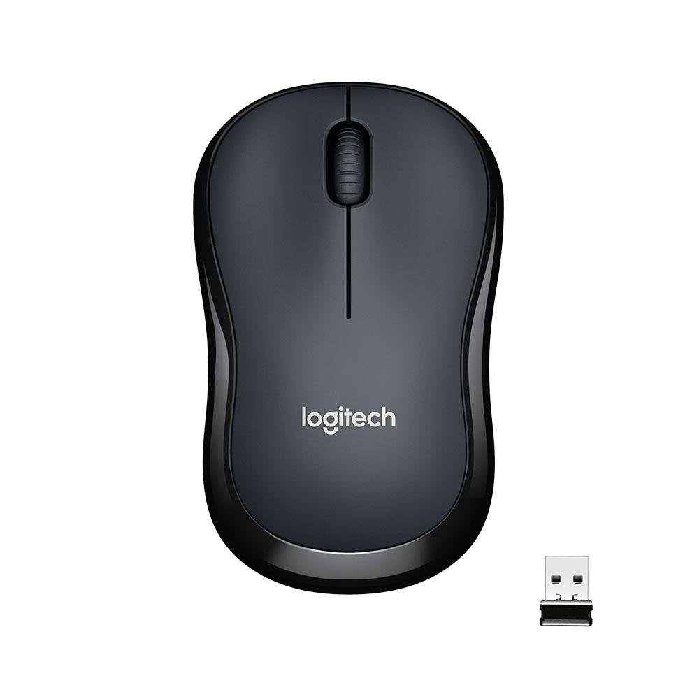 Mouse Sem Fio Logitech M220 com Clique Silencioso, Design Ambidestro Compacto, Conexão USB e Pilha Inclusa, Graphite - 910-006127 Mouse Sem Fio Logitech M220 com Clique Silencioso, Design Ambidestro Compacto, Conexão USB e Pilha Inclusa, Graphite - 910-006127
