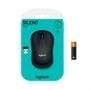 Mouse Sem Fio Logitech M220 com Clique Silencioso, Design Ambidestro Compacto, Conexão USB e Pilha Inclusa, Graphite - 910-006127