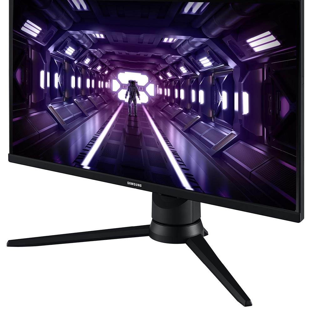 Monitor Gamer Samsung Odyssey G3 24" Full HD, 144Hz, 1ms, FreeSync Premium, HDMI e Displayport, Ajuste de altura, Preto - LF24G35TFWLXZD Monitor Gamer Samsung Odyssey G3 24" Full HD, 144Hz, 1ms, FreeSync Premium, HDMI e Displayport, Ajuste de altura, Preto - LF24G35TFWLXZD