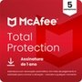 McAfee Total Protection - Proteção para 5 Dispositivos - 1 ano - Digital para download - MTPOALNR5