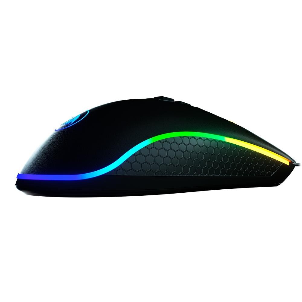 Mouse Gamer Redragon King Cobra 2, RGB Chroma, 24000DPI, Sensor Óptico, USB, Preto - M711-FPS-1 Mouse Gamer Redragon King Cobra 2, RGB Chroma, 24000DPI, Sensor Óptico, USB, Preto - M711-FPS-1
