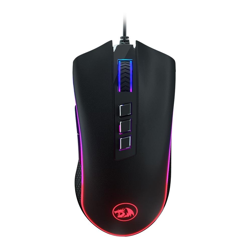 Mouse Gamer Redragon King Cobra 2, RGB Chroma, 24000DPI, Sensor Óptico, USB, Preto - M711-FPS-1 Mouse Gamer Redragon King Cobra 2, RGB Chroma, 24000DPI, Sensor Óptico, USB, Preto - M711-FPS-1