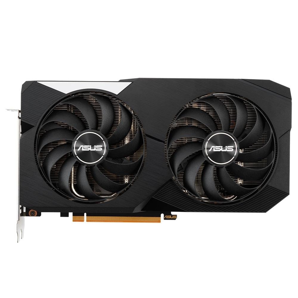 Placa de Vídeo RX 6600 XT O8G Asus Dual, 8GB GDDR6, 16 Gbps